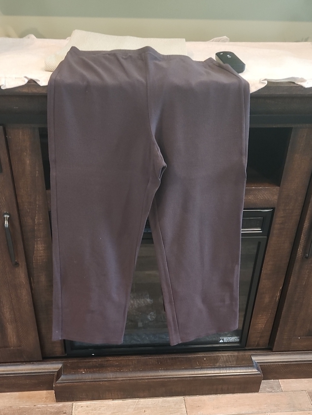 Eileen Fisher Dark Brown Men's Jogger Pants